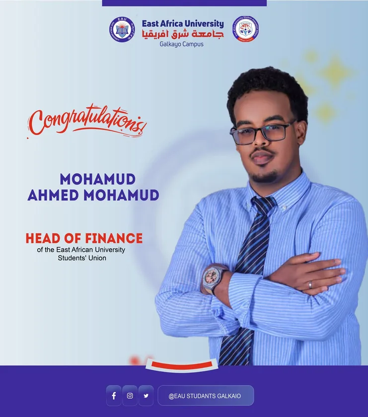 Mohamud Ahmed Mohamud -Head of Finance